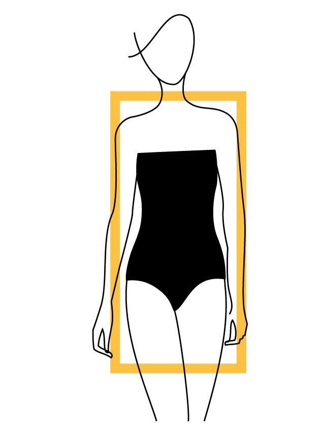 Rectangle Body Shape