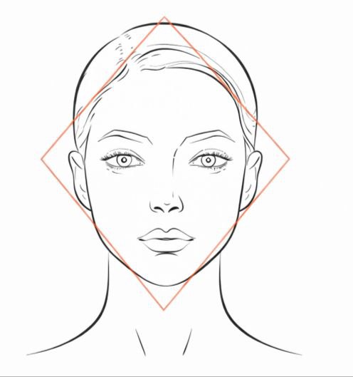 Diamond Face Shape